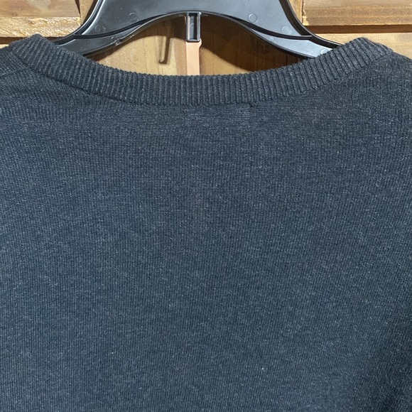 Merona XL/TG charcoal, V-neck sweater - Picture 8 of 11